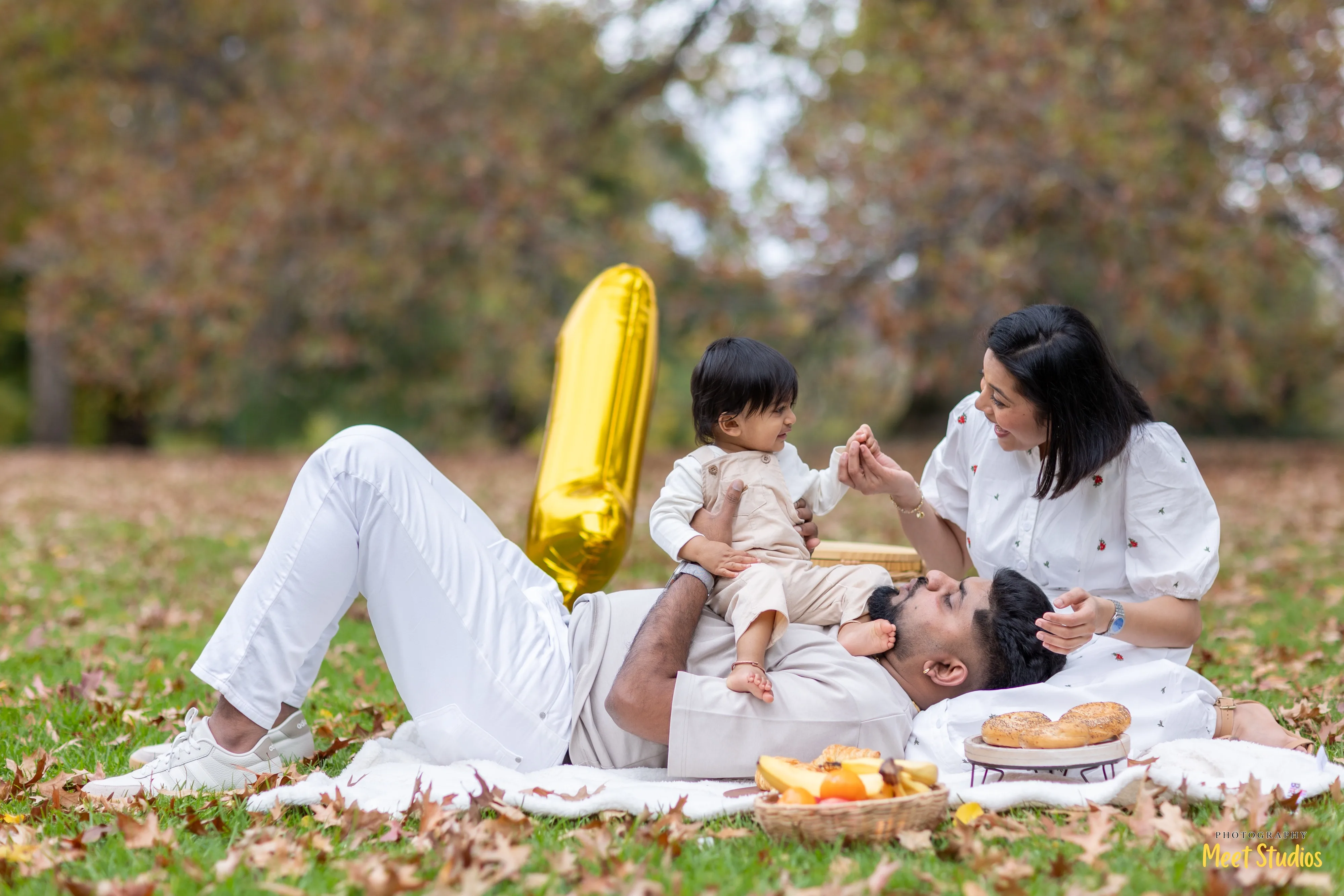 Family portraits autumn Melbourne